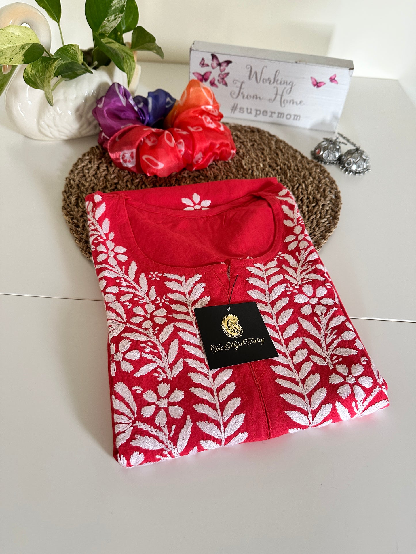 Strawberry - Modal Straight Kurta