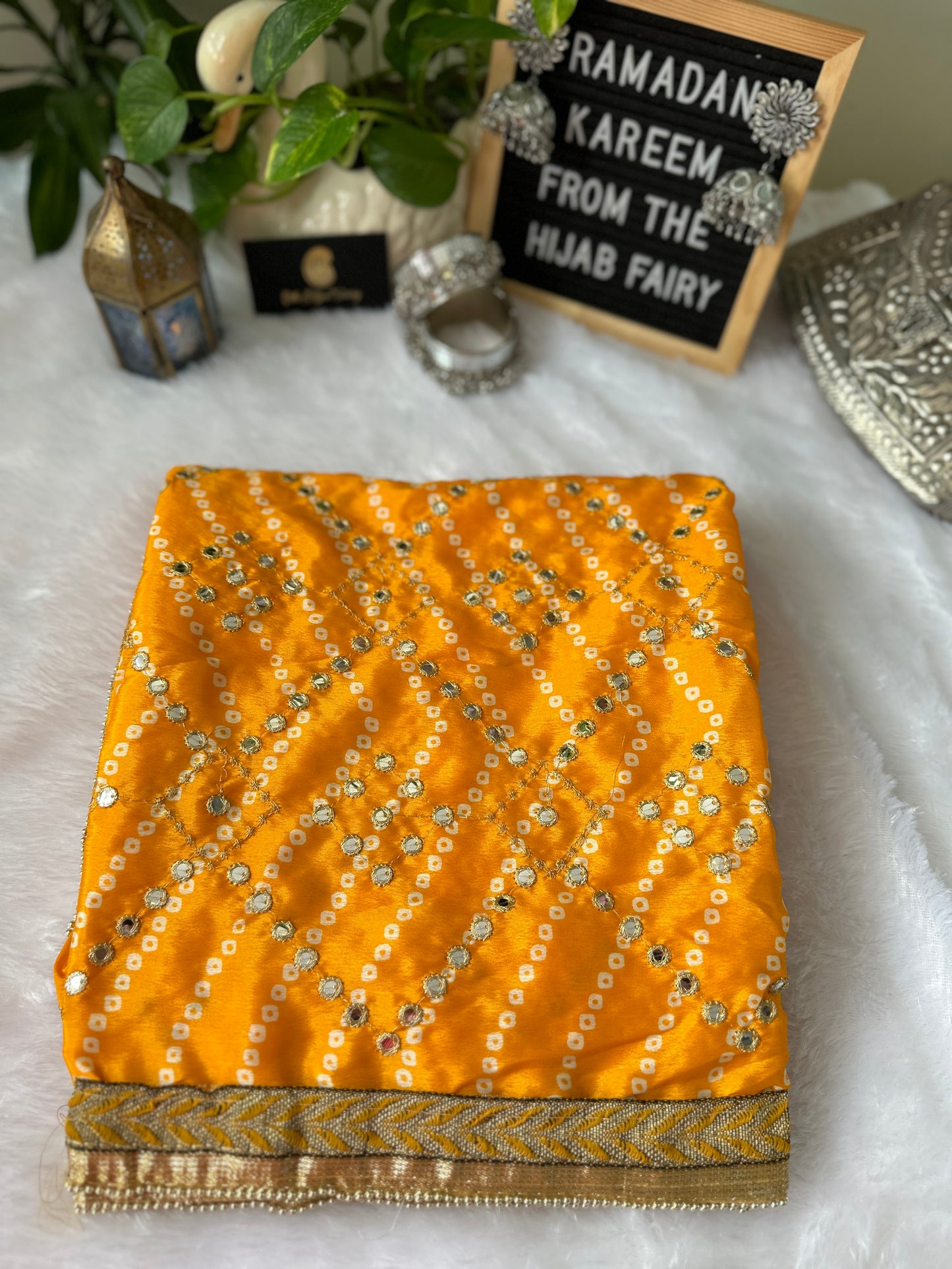 Bandhani Abhla Dupatta