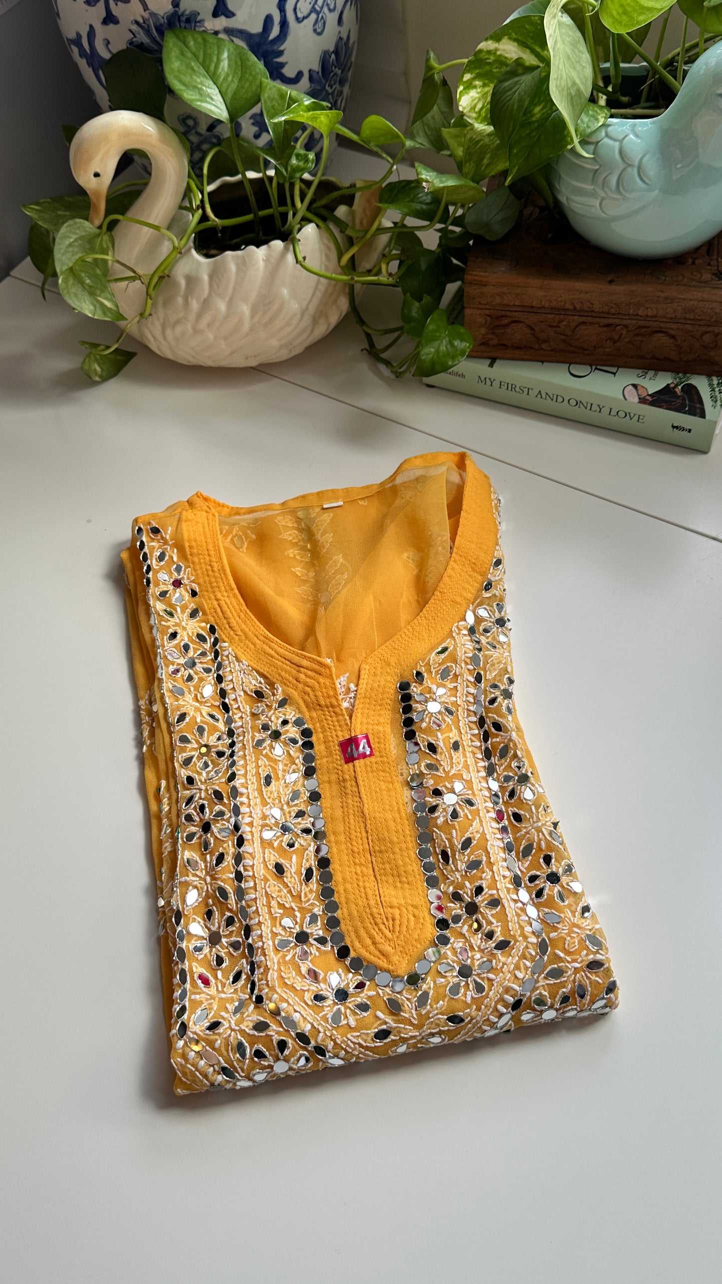 Mango - Georgette Mirror Kurta