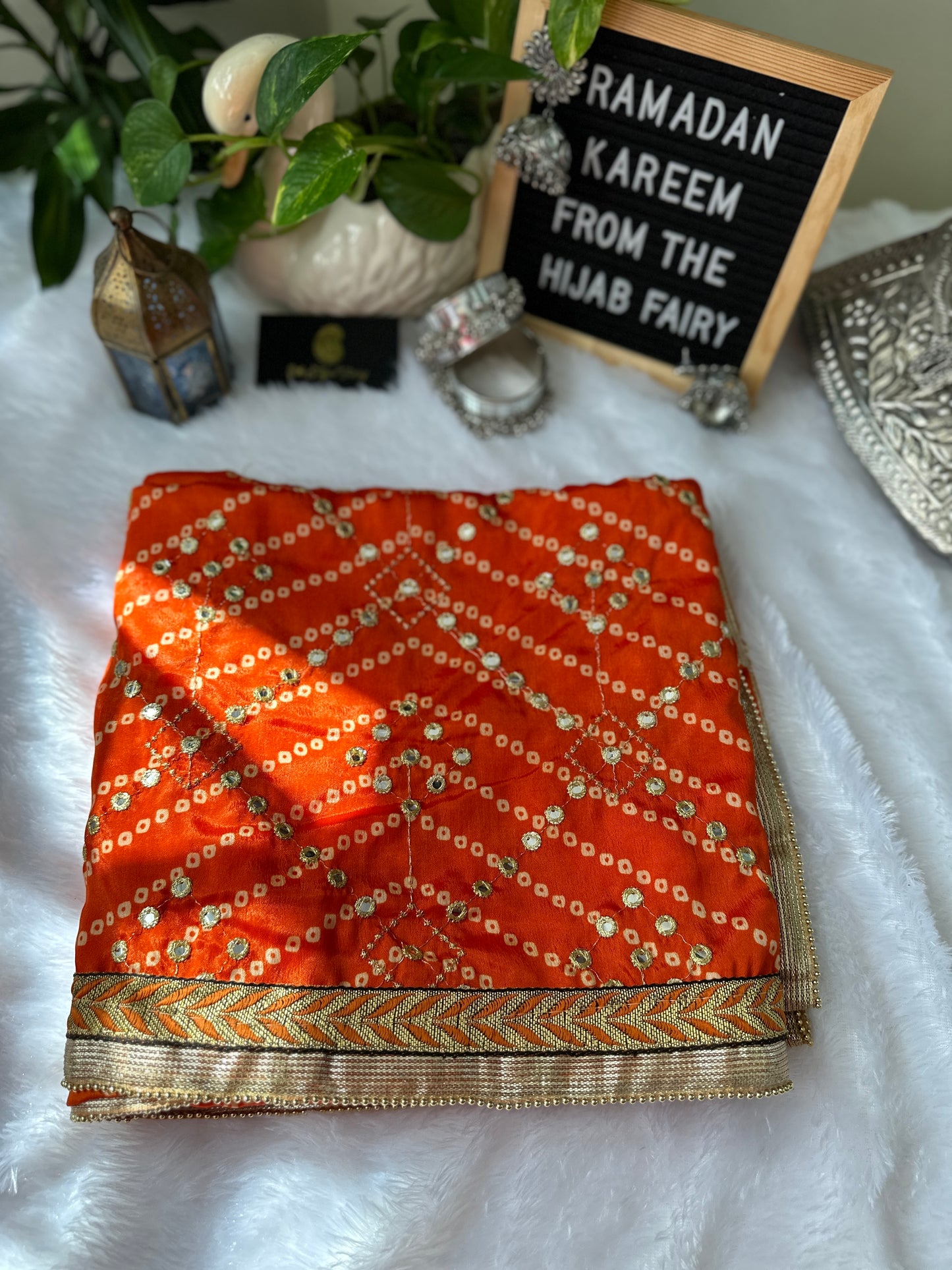 Bandhani Abhla Dupatta