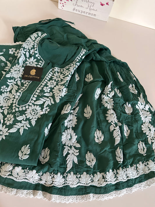 Jade Green - Modal Gharara Set