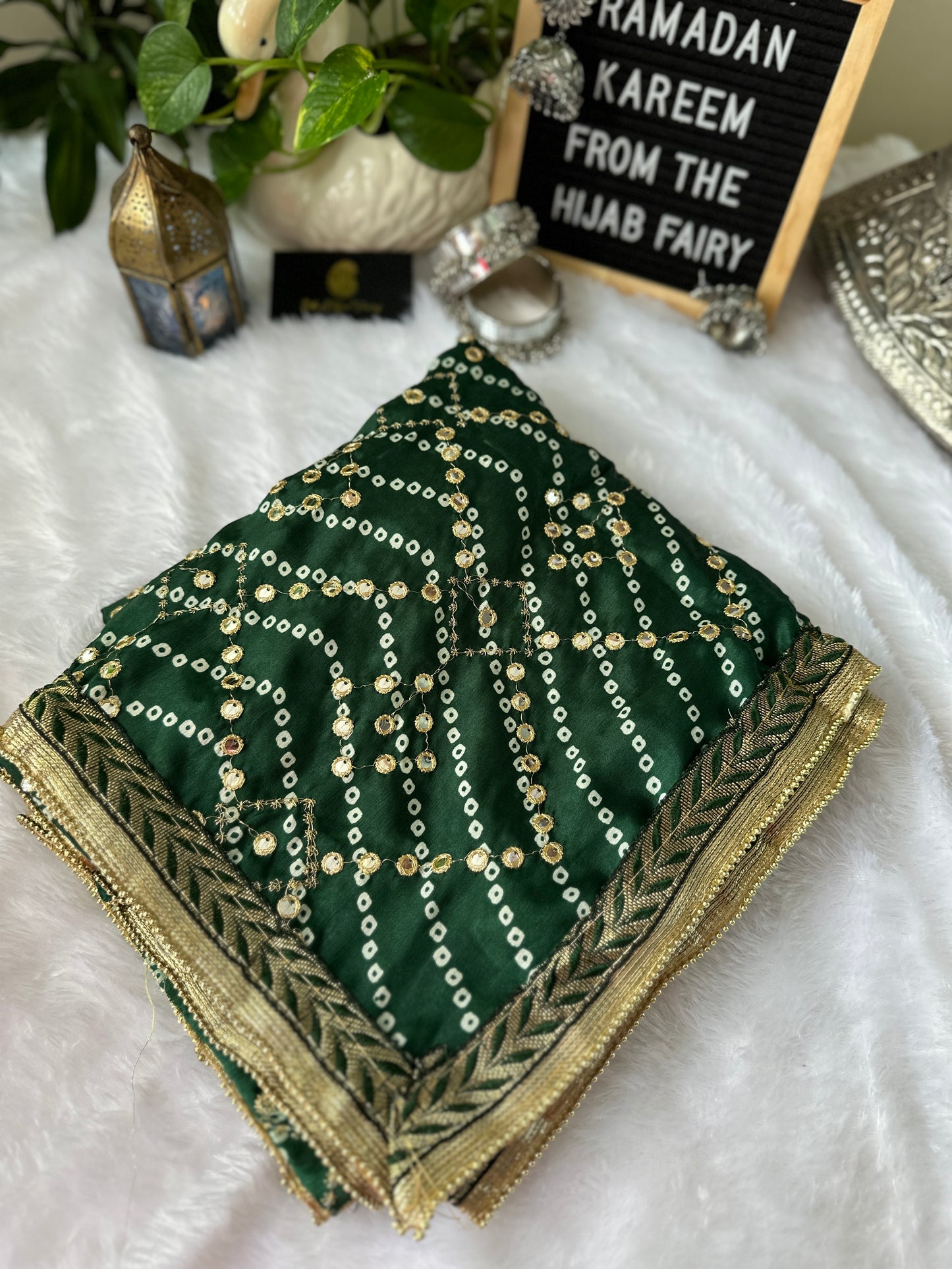 Bandhani Abhla Dupatta