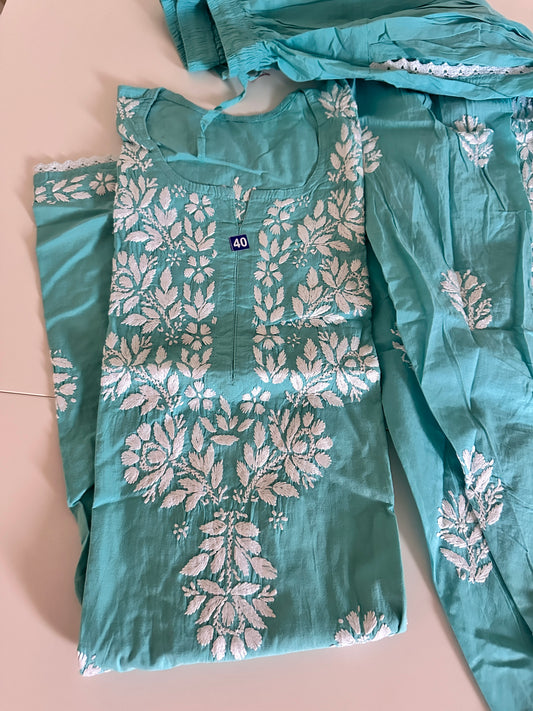 Ferozi - Cotton Dhoti Co-ord Set