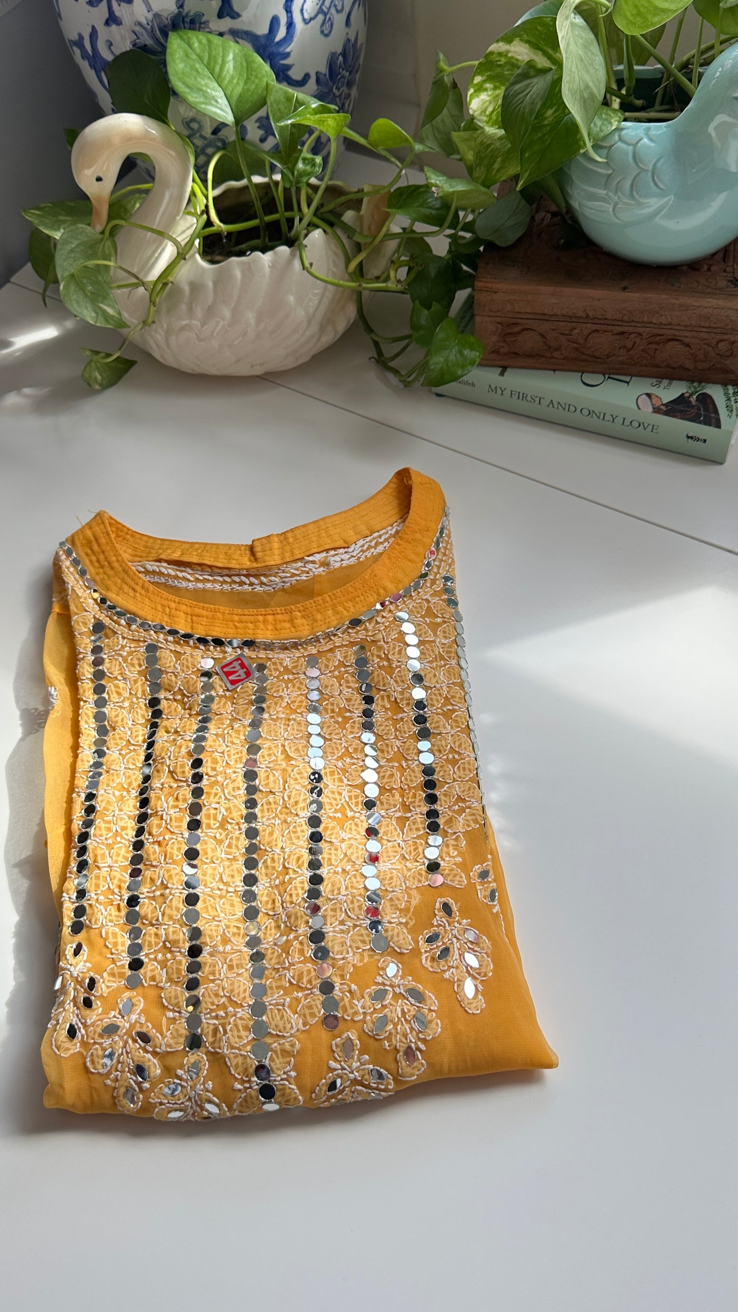 Mango - Georgette Mirror Kurta