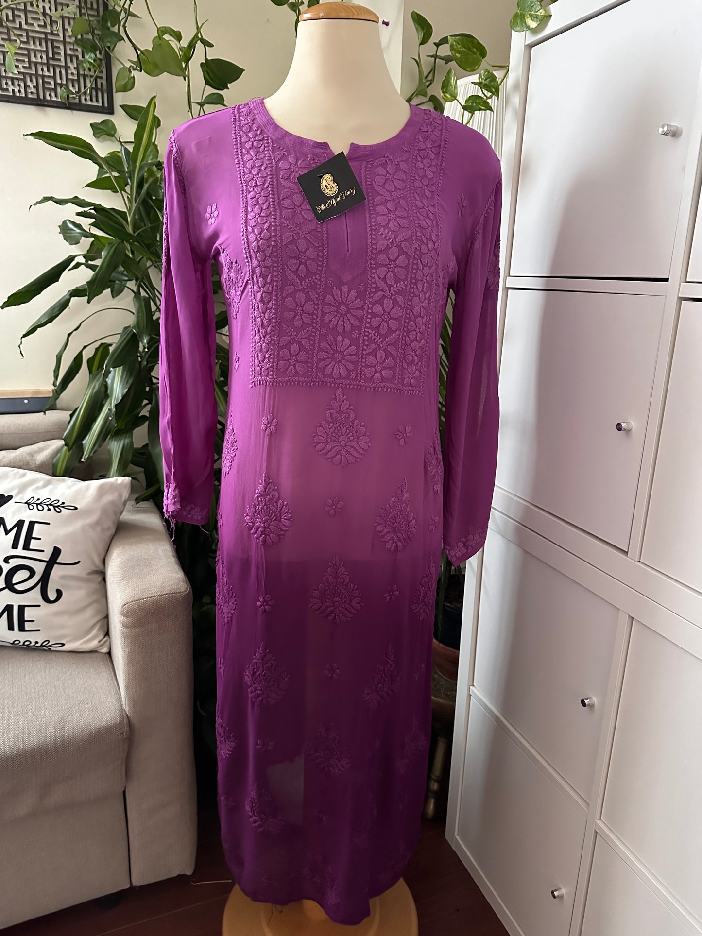Purple Ombré - Premium Viscose Kurti