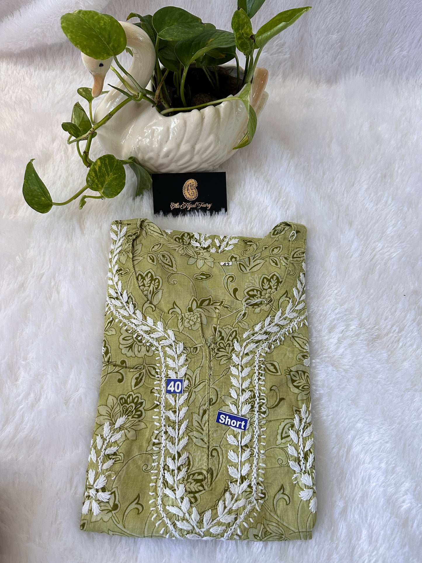 Green - Malmal short top (design B)