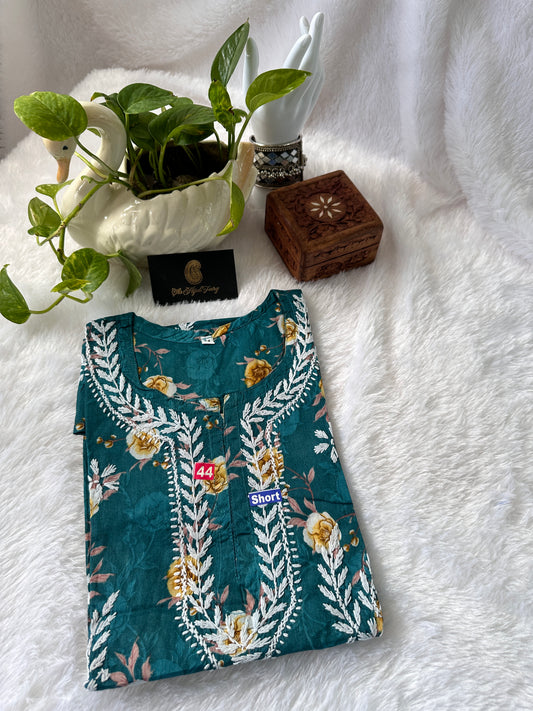 Green - Malmal short top (design A)