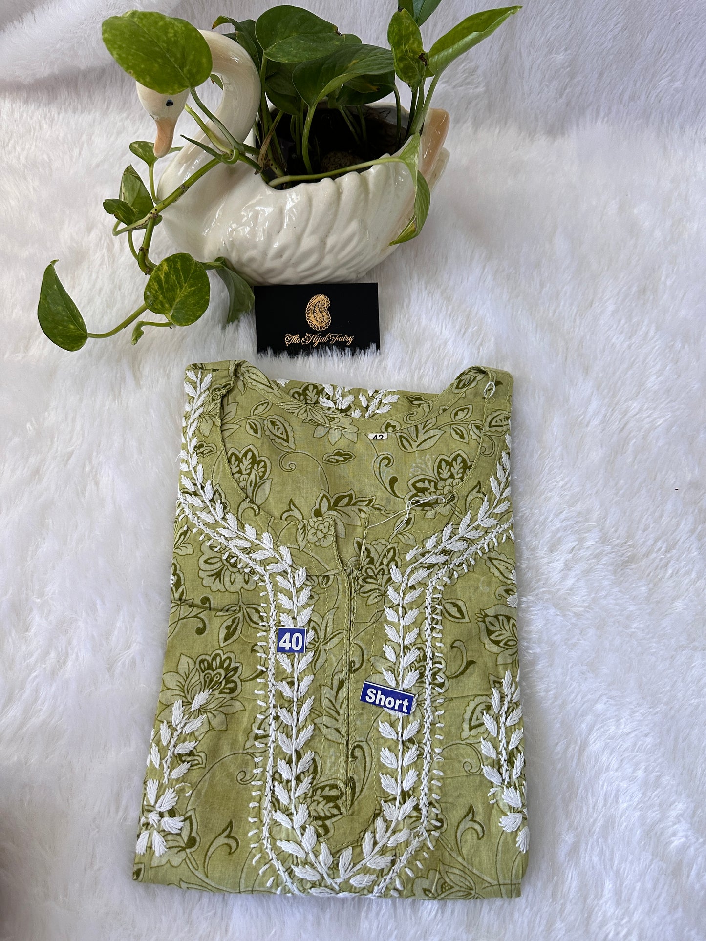 Green - Malmal short top (design B)