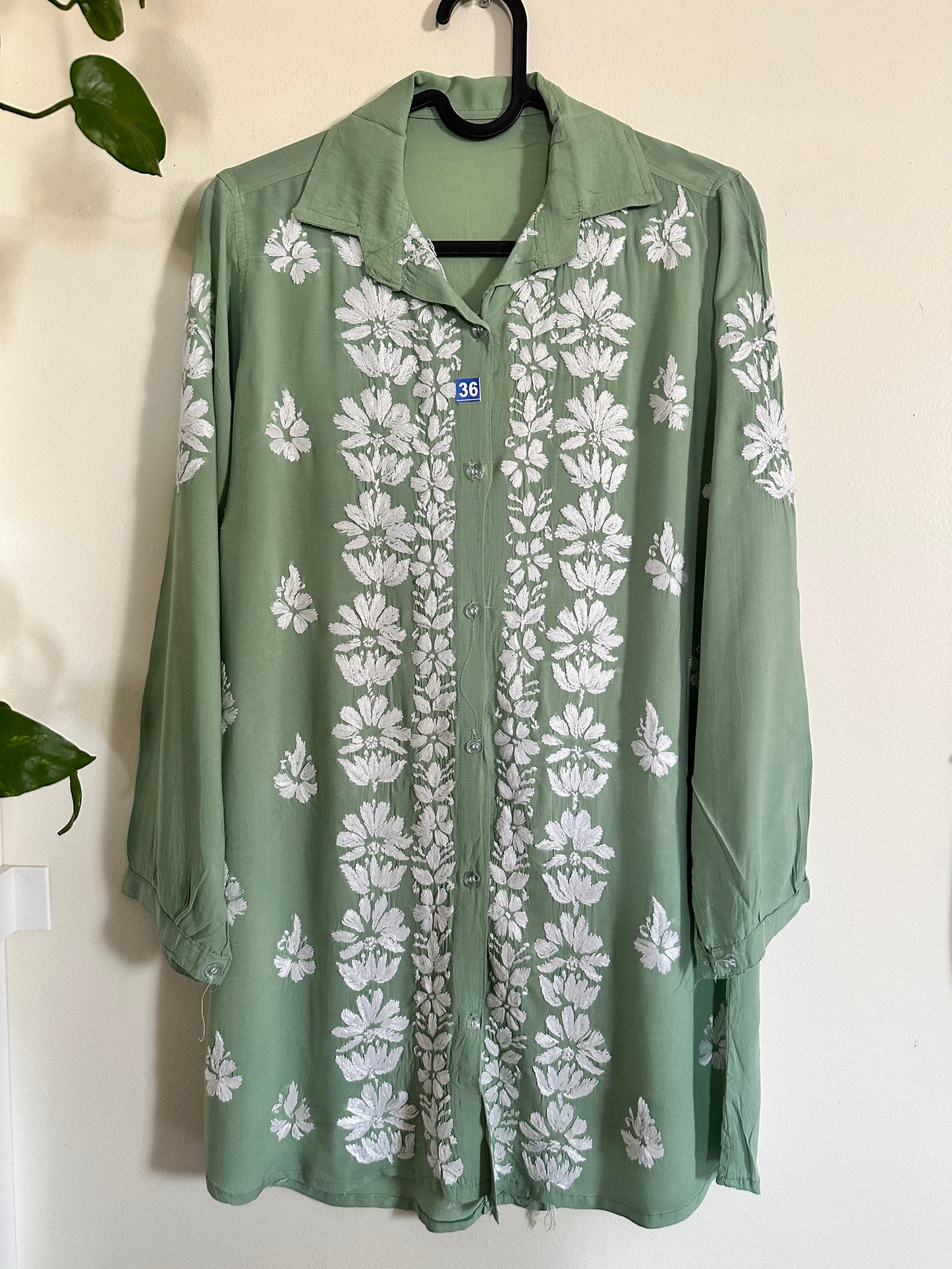 Jade Green - Modal Madhuri Short Shirt