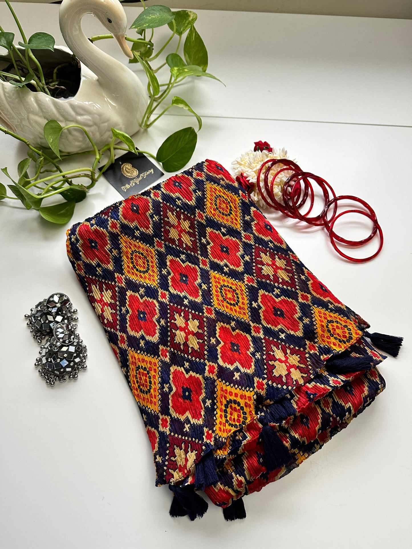 Bandhani Crush Dupatta