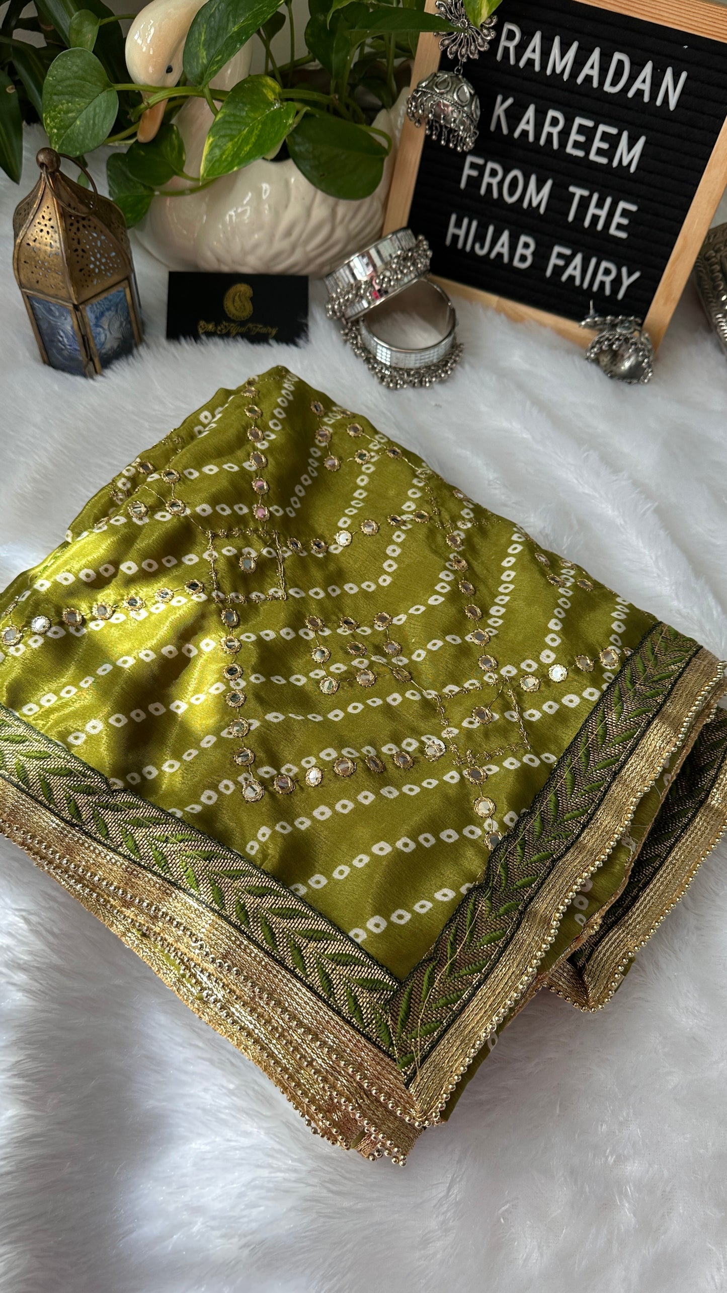 Bandhani Abhla Dupatta