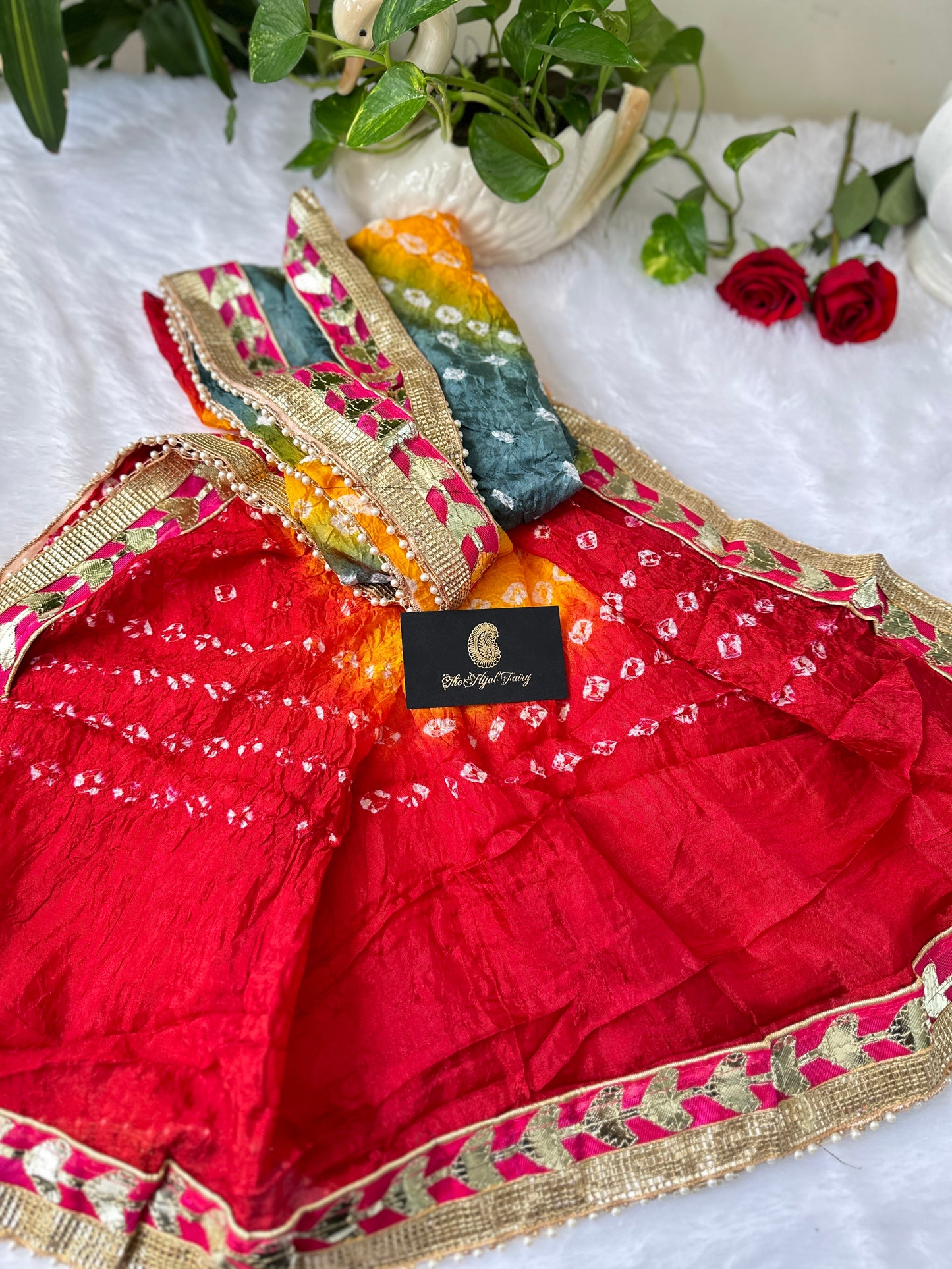 Bandhani Silk Multi Dupatta-1
