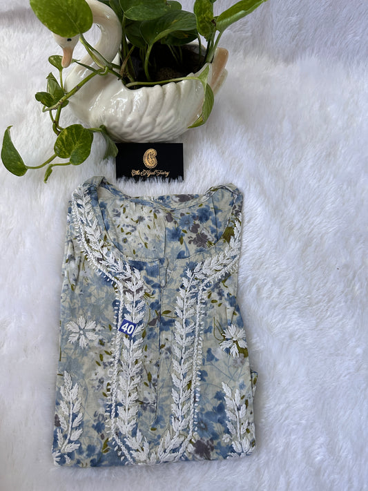 Grey - Malmal short top (design D)