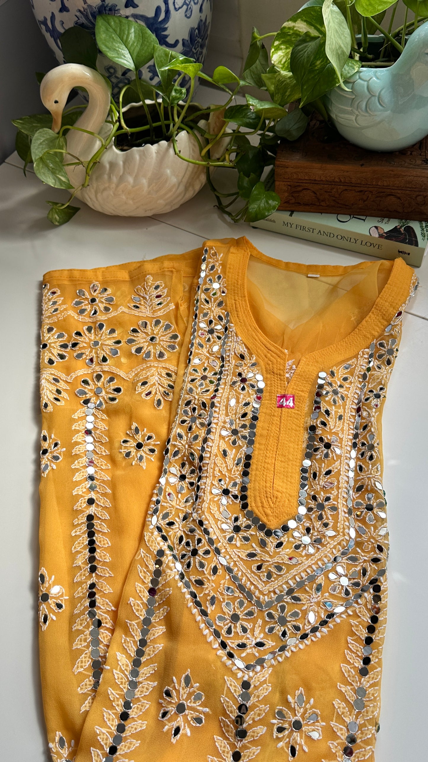 Mango - Georgette Mirror Kurta