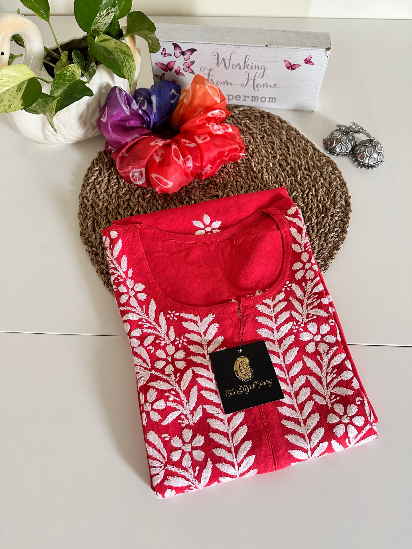 Strawberry - Modal Straight Kurta