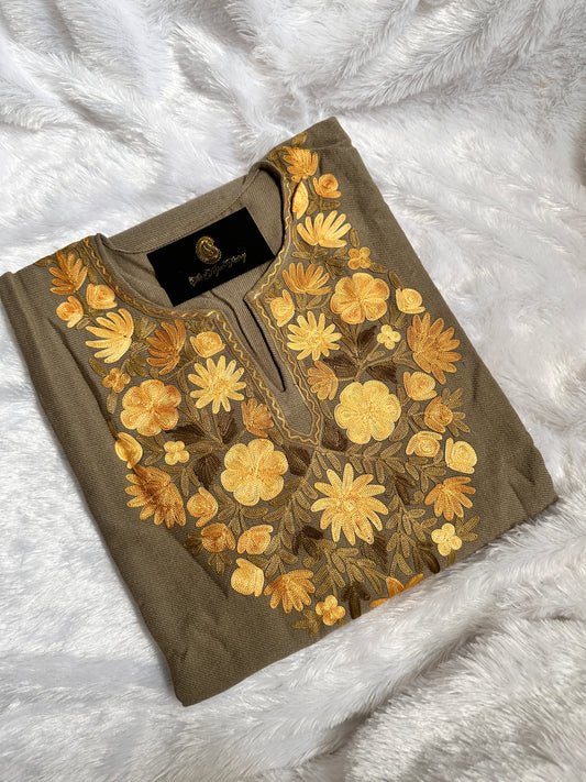 Pashmina Pheran - Brown 4