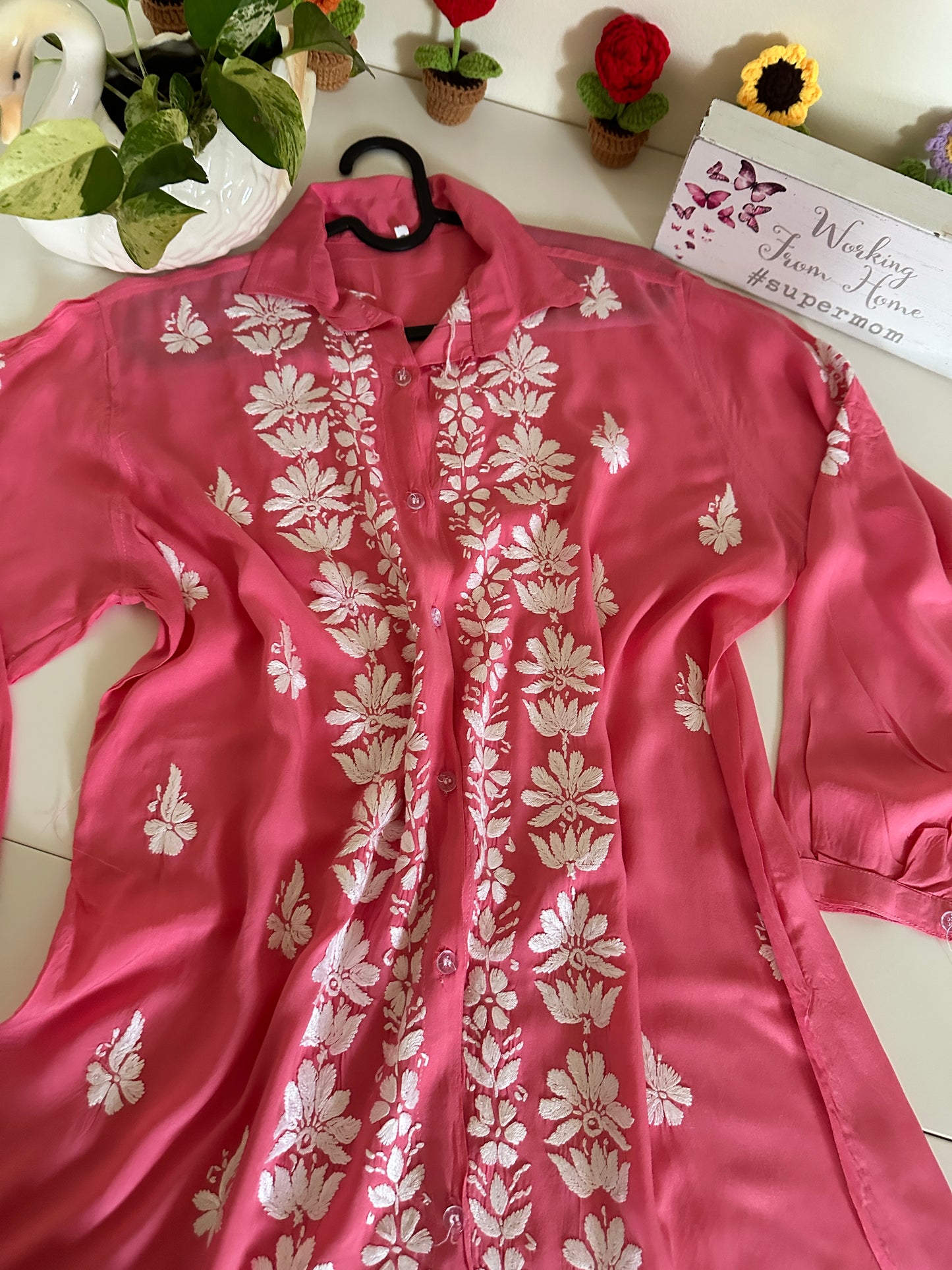 Gajari Pink - Modal Madhuri Short Shirt
