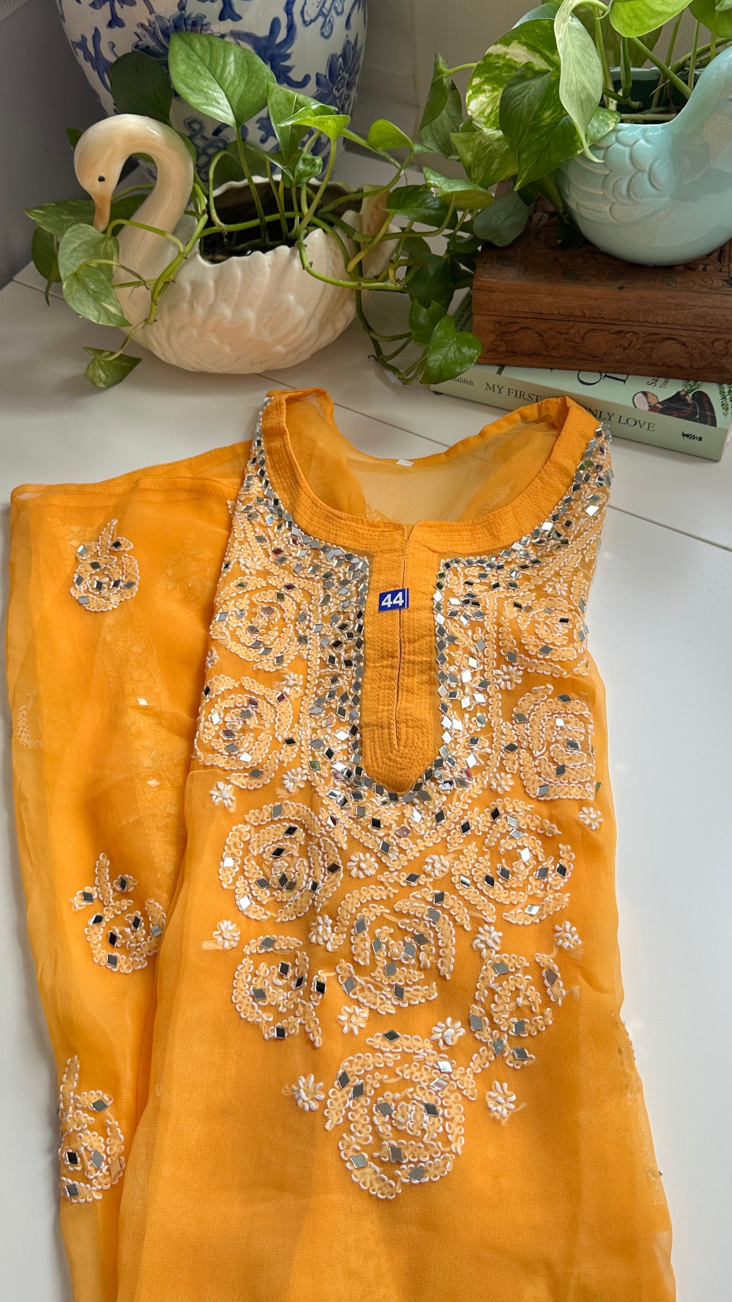 Mango - Georgette Mirror Kurta