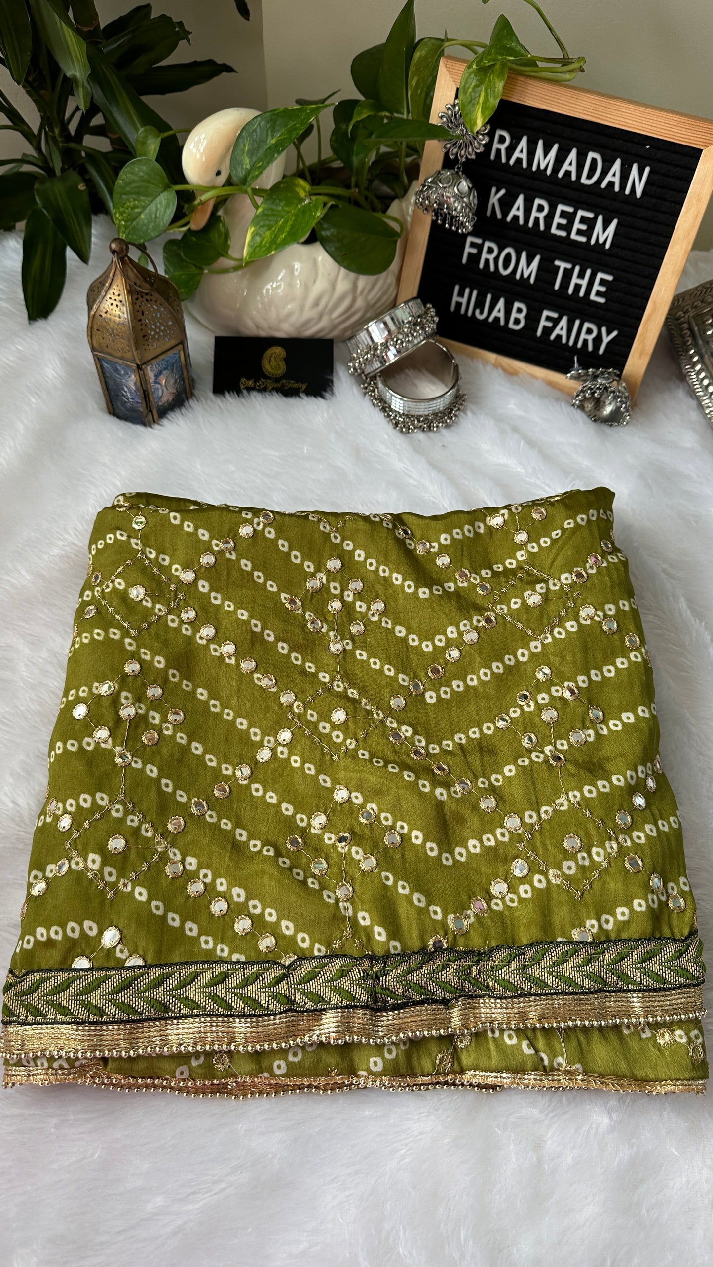 Bandhani Abhla Dupatta