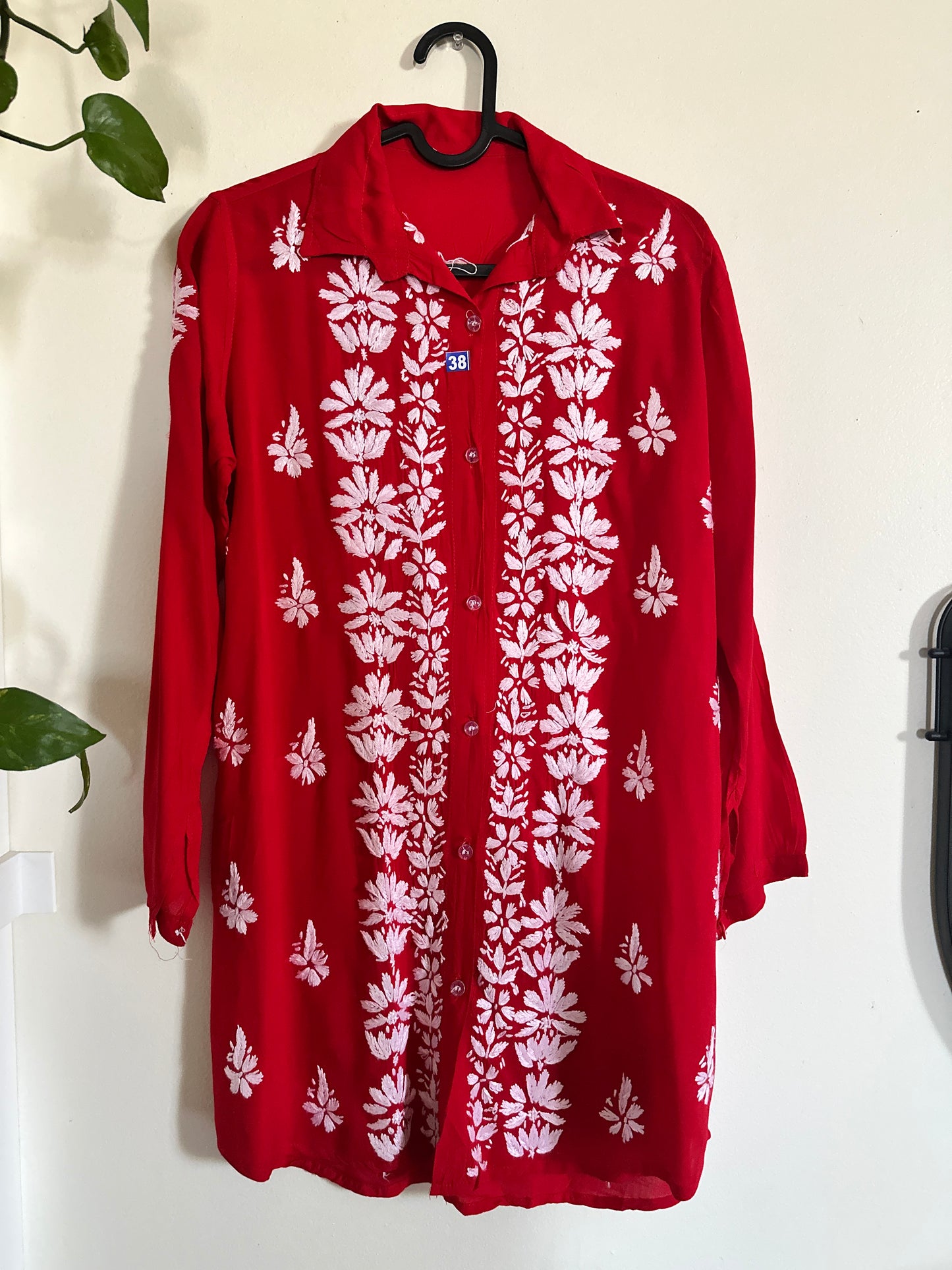 Red - Modal Madhuri Short Shirt
