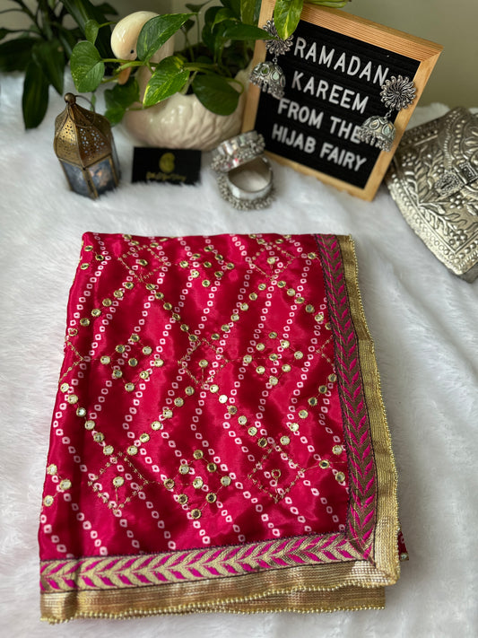 Bandhani Abhla Dupatta