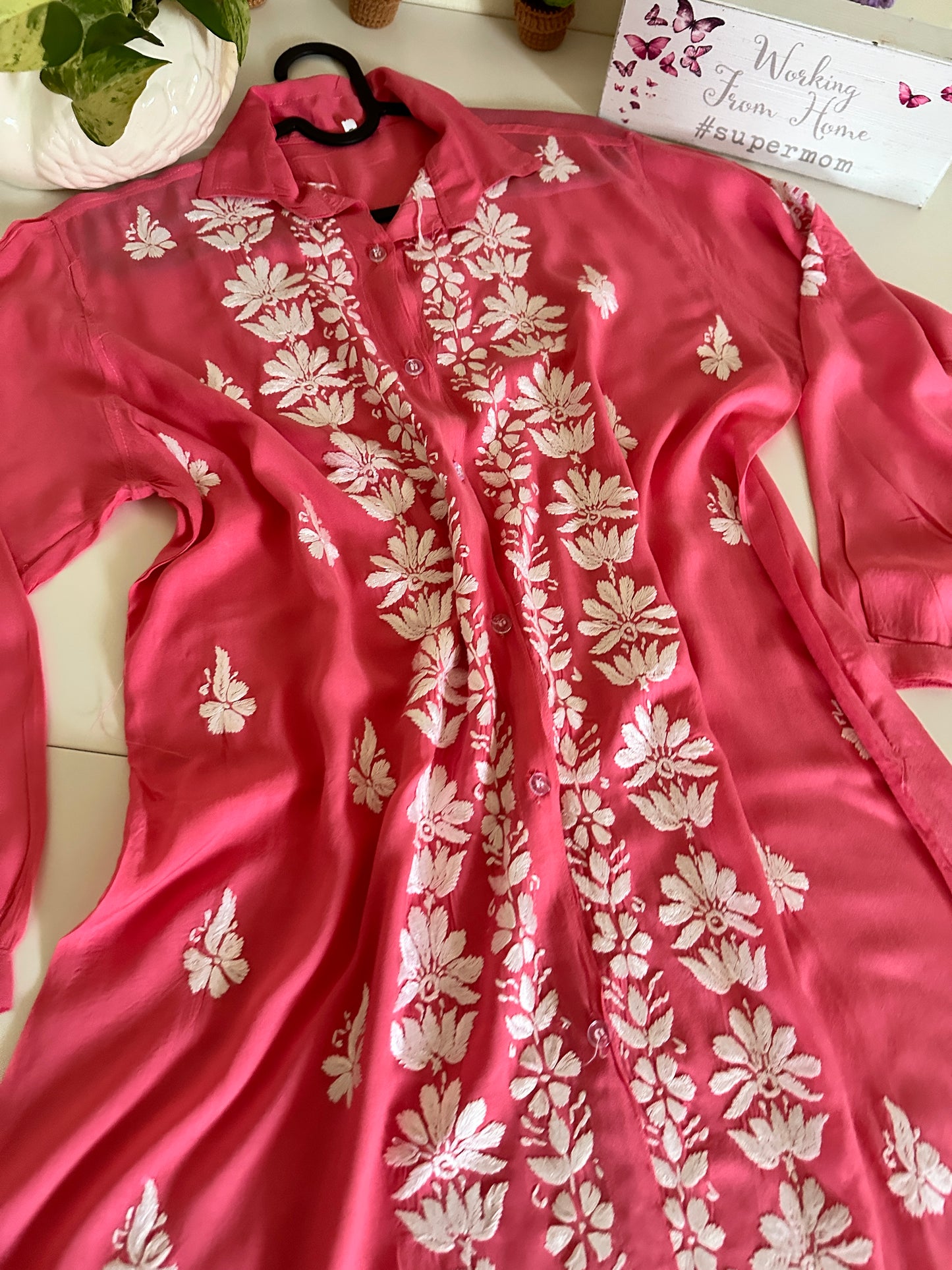 Gajari Pink - Modal Madhuri Short Shirt