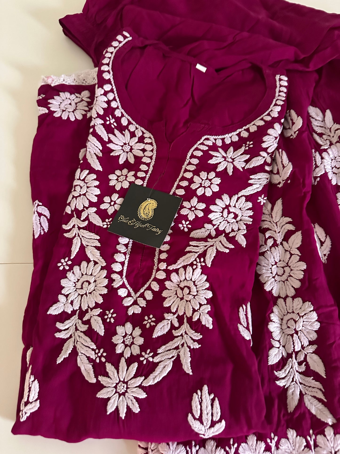 Wine - Modal Gharara Set
