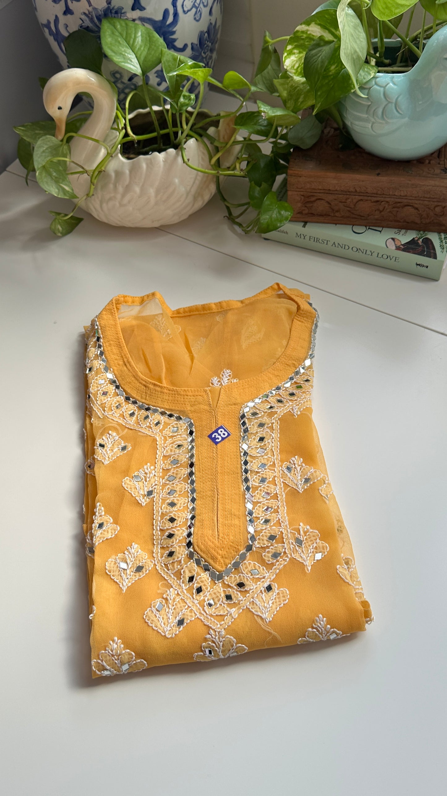 Mango - Georgette Mirror Kurta