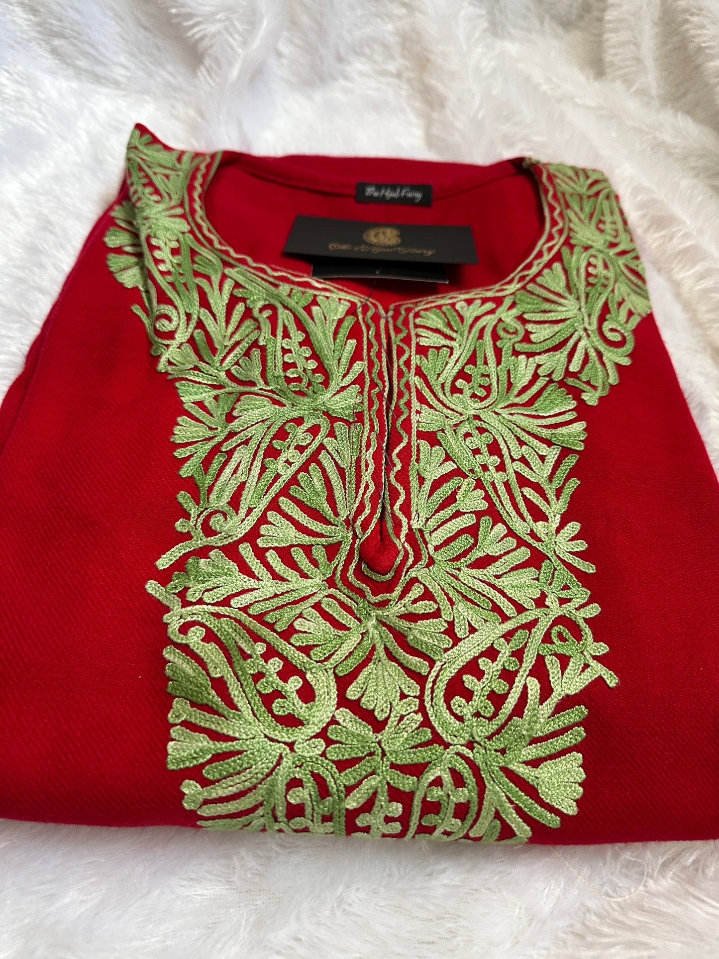 Pashmina Pheran - Red 3