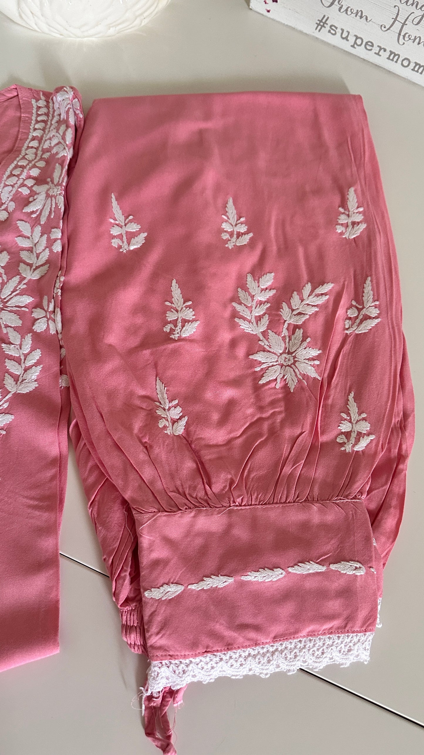 Gajari Pink - Afghani Set