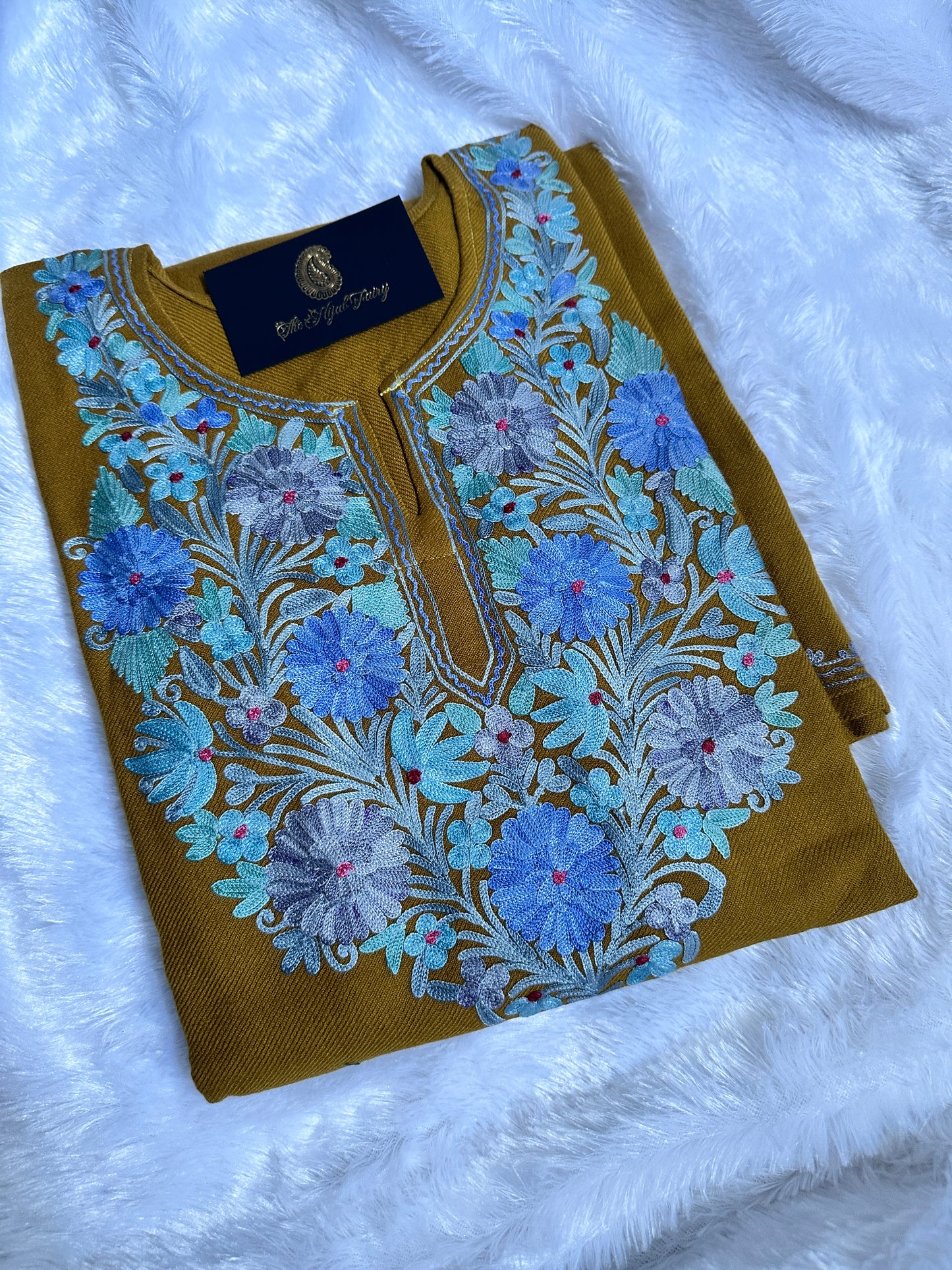 Pashmina Pheran - Mustard 5