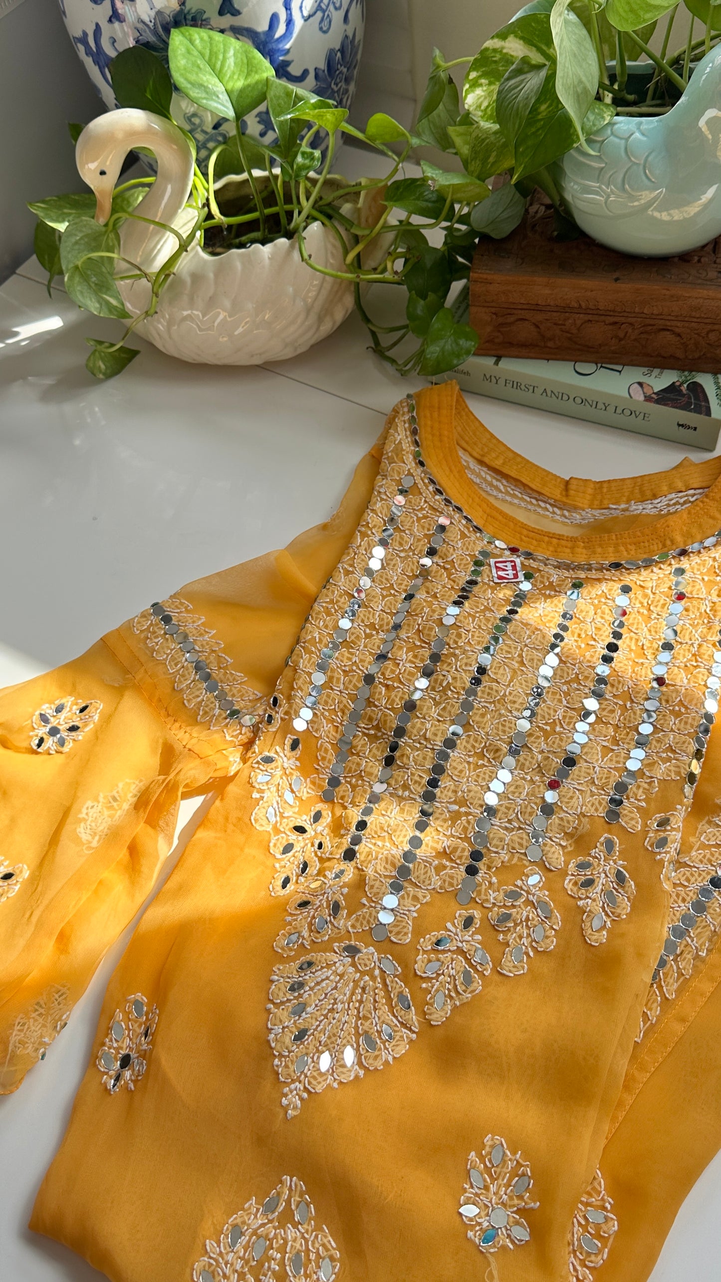 Mango - Georgette Mirror Kurta
