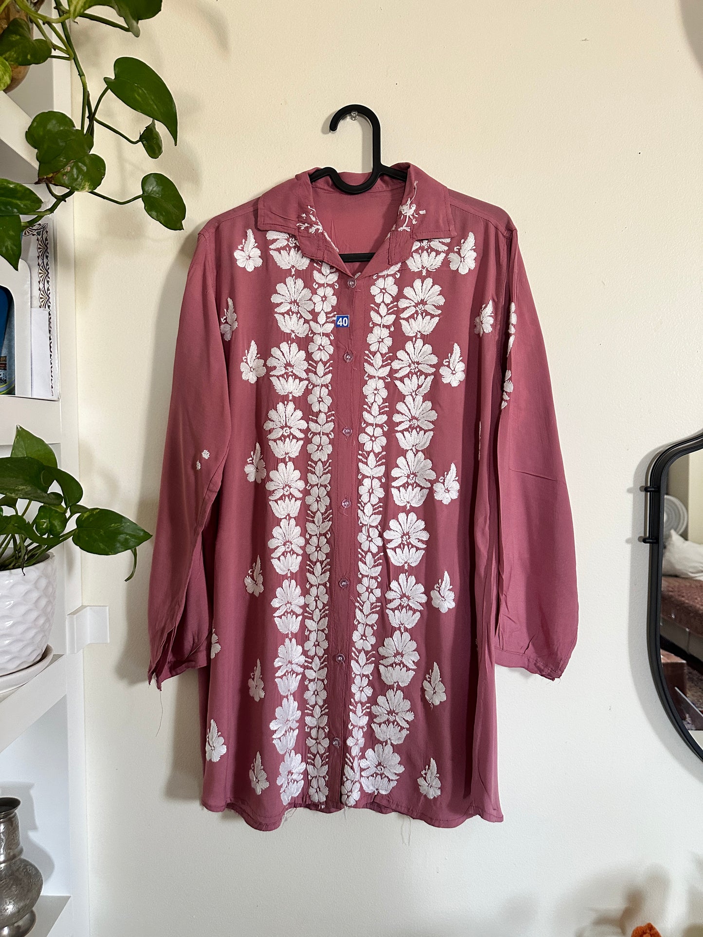 Tea Pink - Modal Madhuri Short Shirt