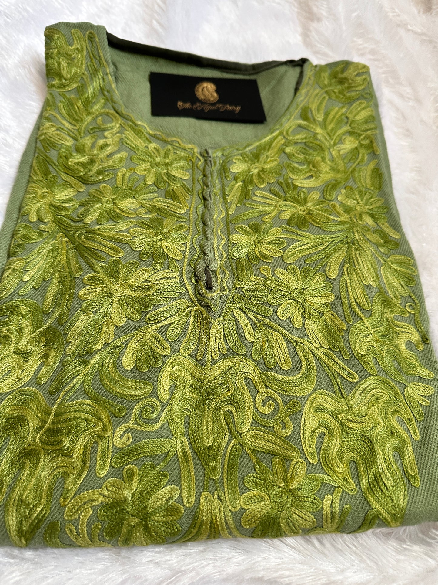 Pashmina Pheran - Jade Green 1