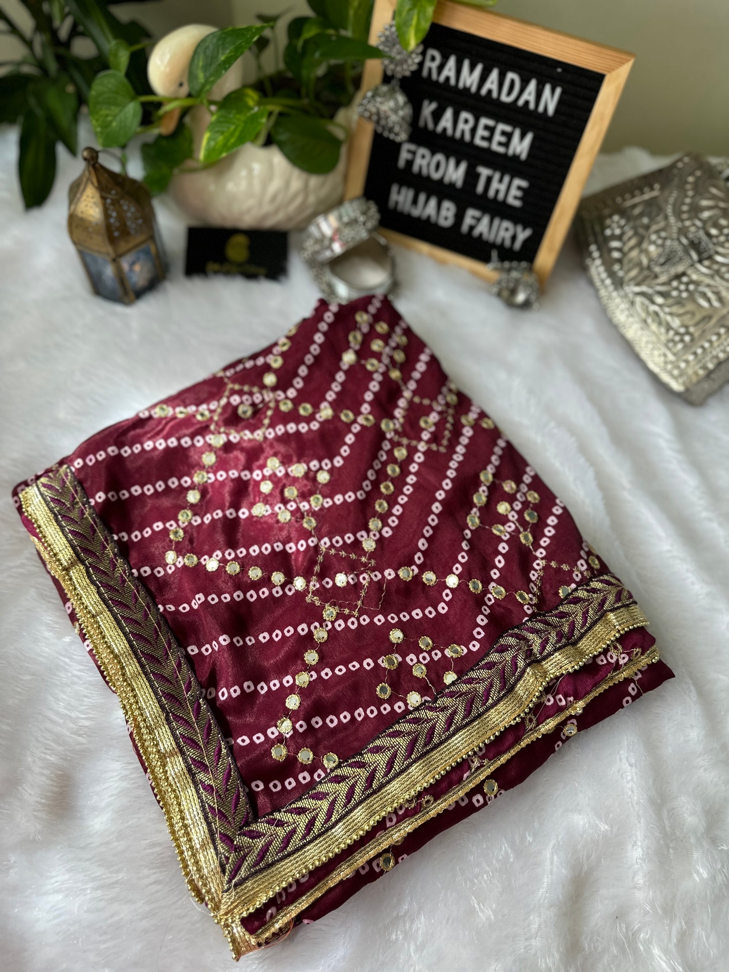 Bandhani Abhla Dupatta