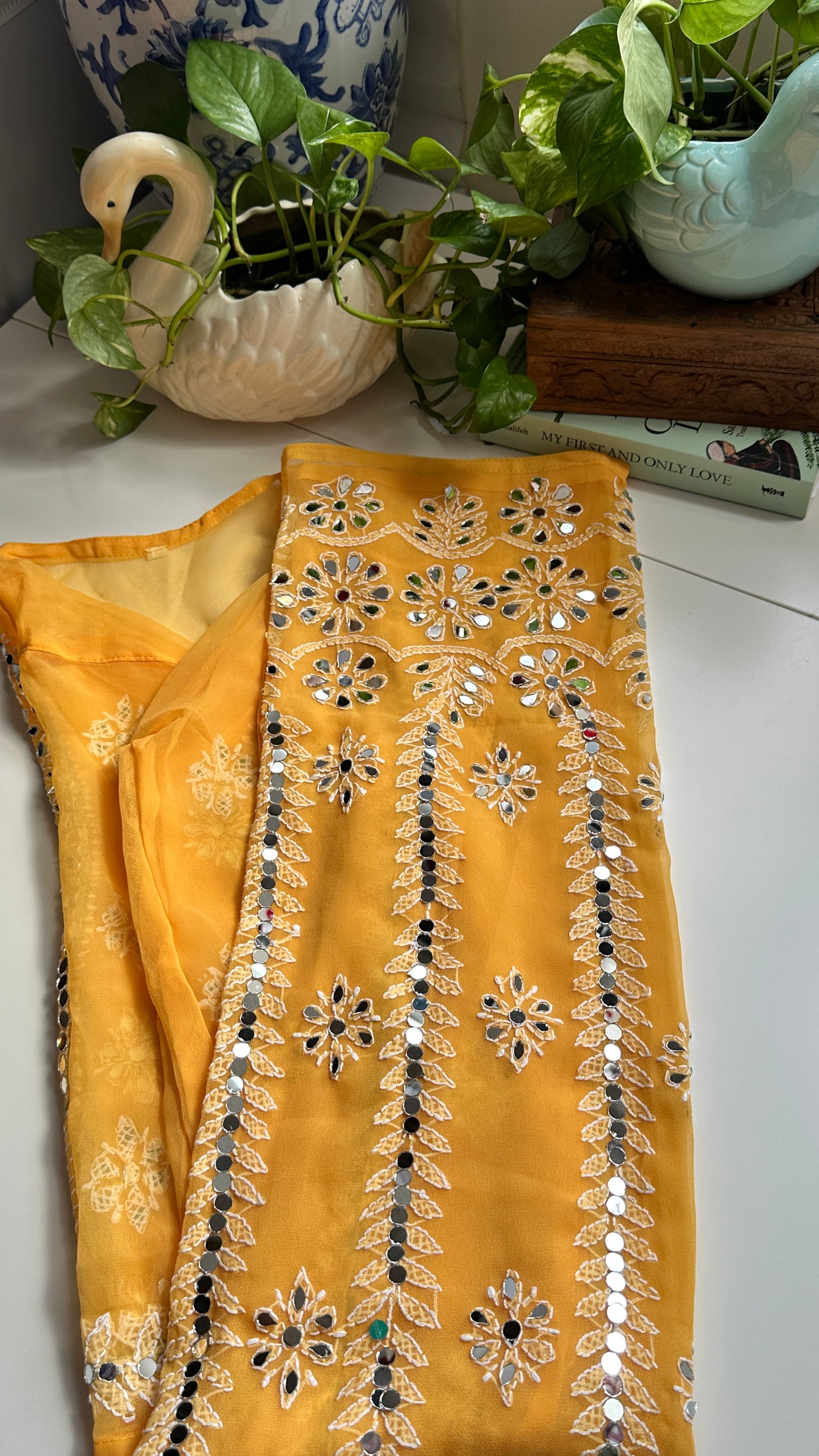Mango - Georgette Mirror Kurta