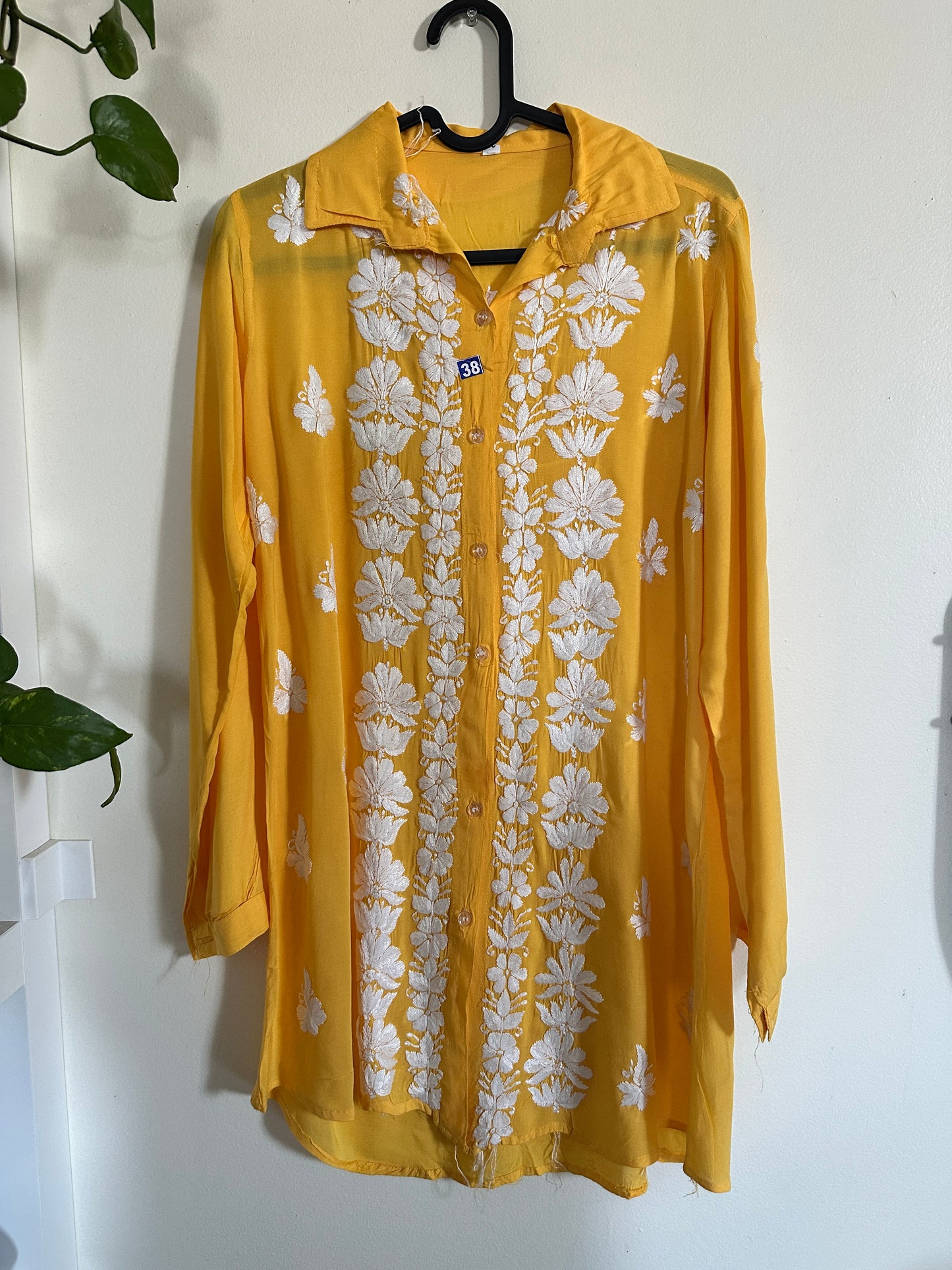Yellow - Modal Madhuri Short Shirt