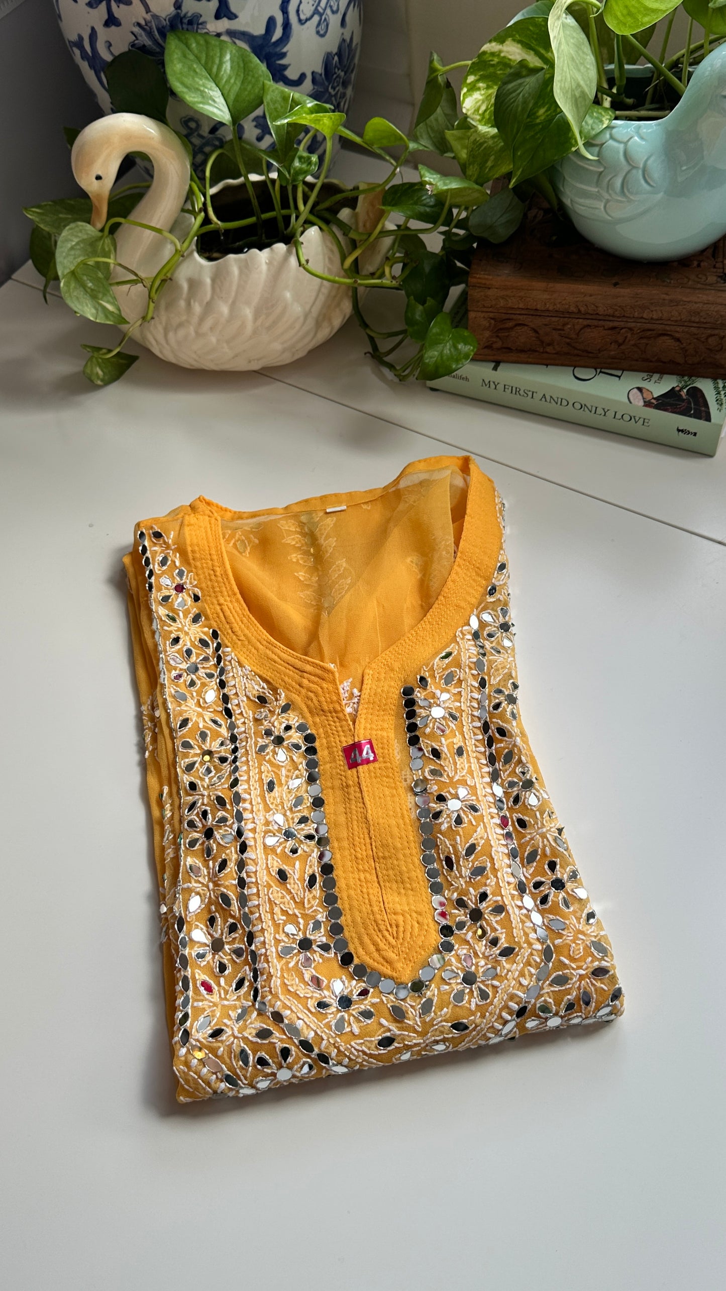 Mango - Georgette Mirror Kurta