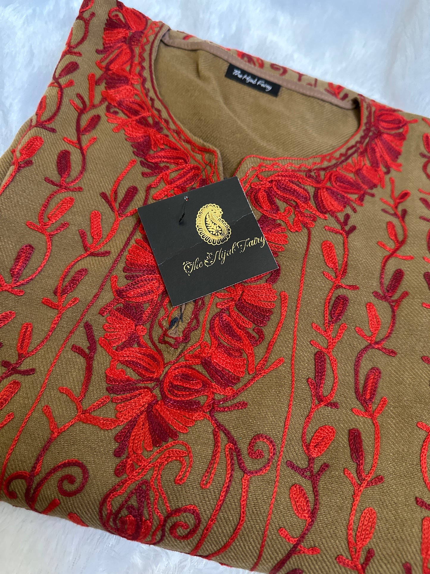 Pashmina Pheran - Brown 8