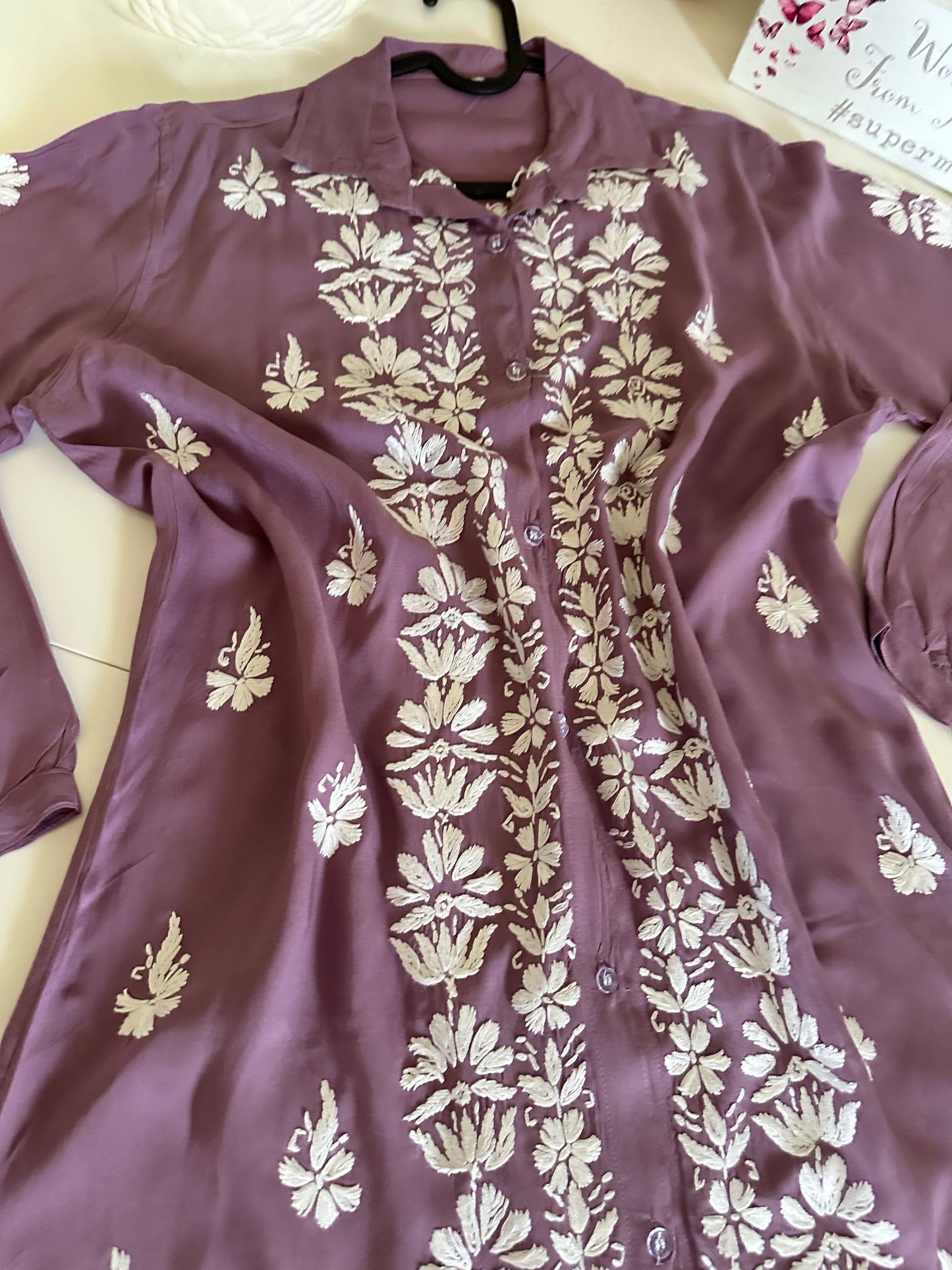 Dusty Lilac - Modal Madhuri Short Shirt