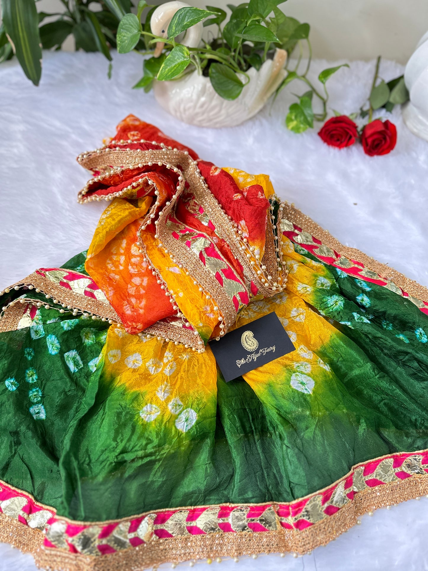 Bandhani Silk Multi Dupatta-1