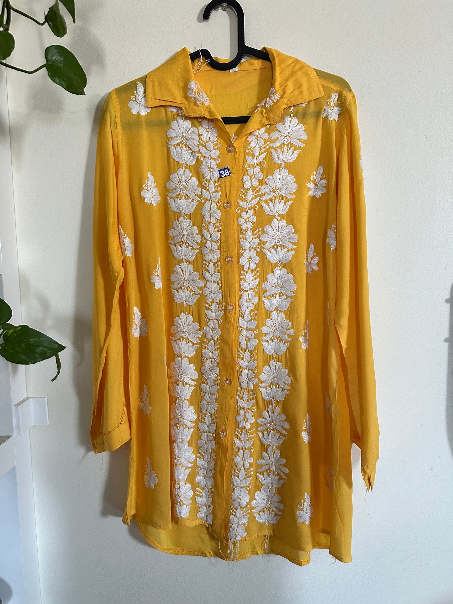 Yellow - Modal Madhuri Short Shirt
