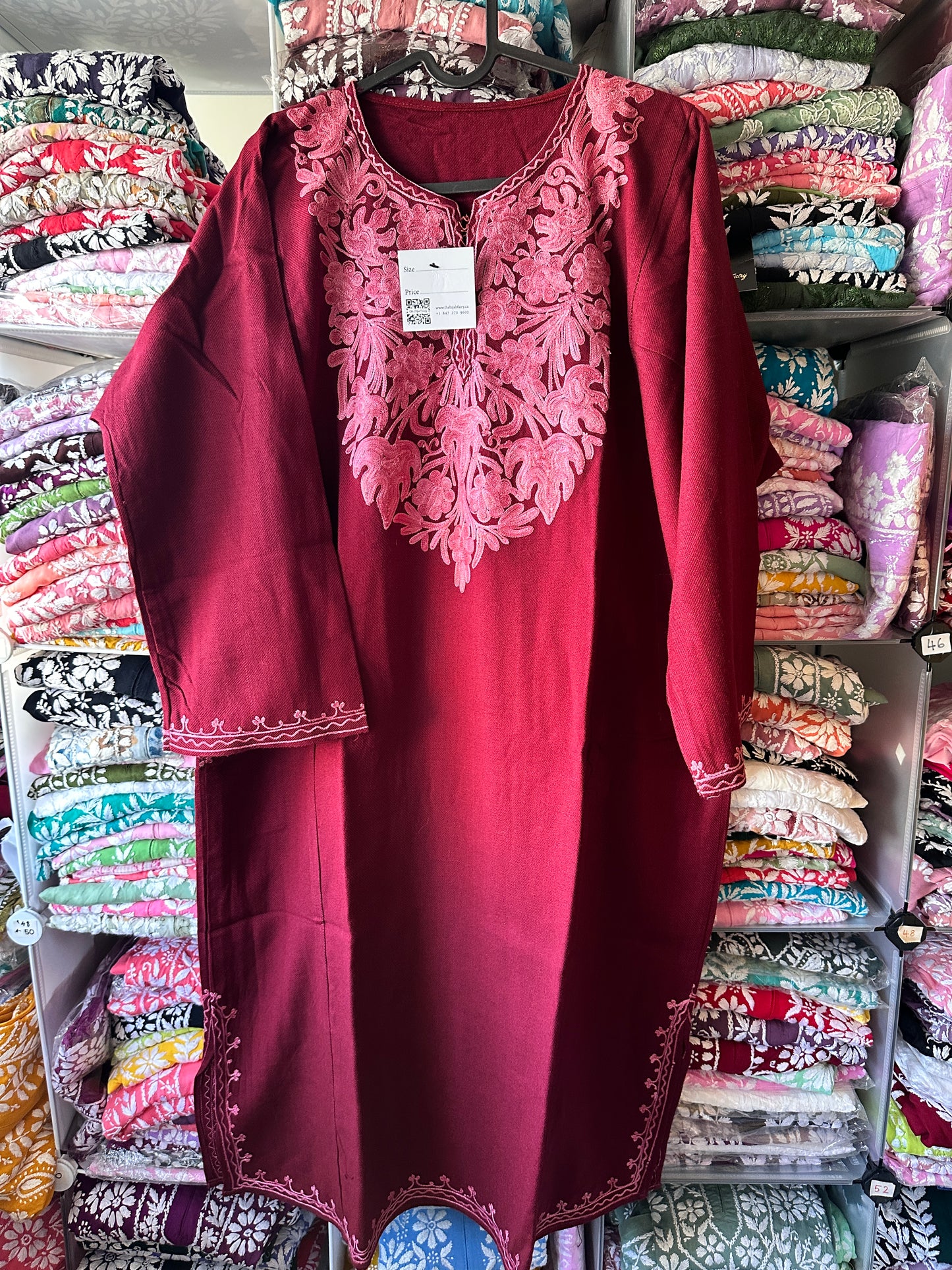 Pashmina Pheran - Maroon 8