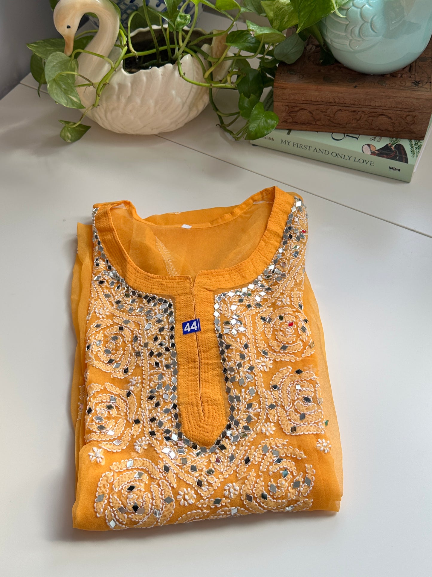 Mango - Georgette Mirror Kurta