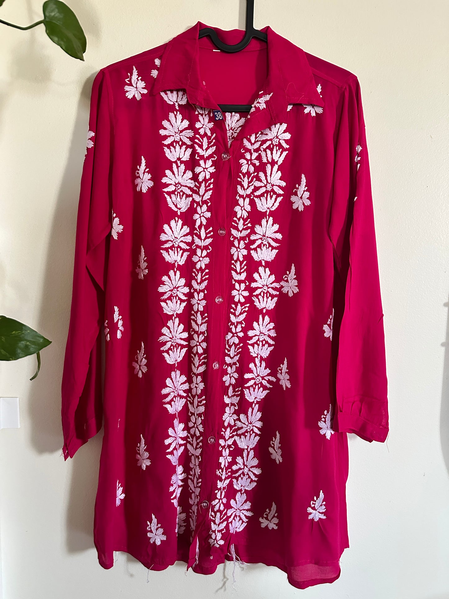 Hot Pink - Modal Madhuri Short Shirt