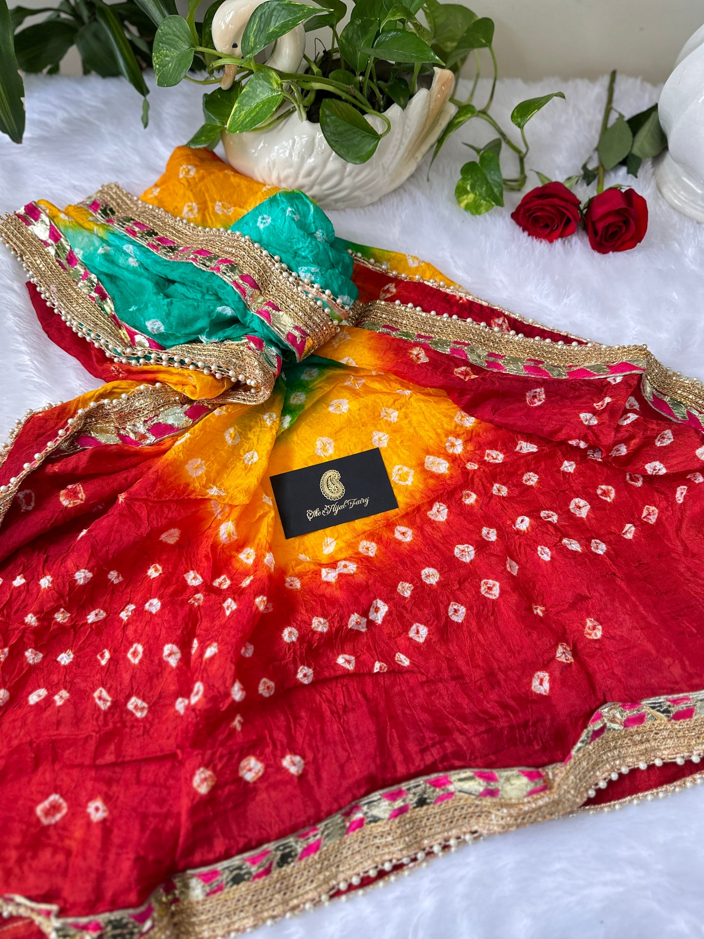 Bandhani Silk Multi Dupatta-1