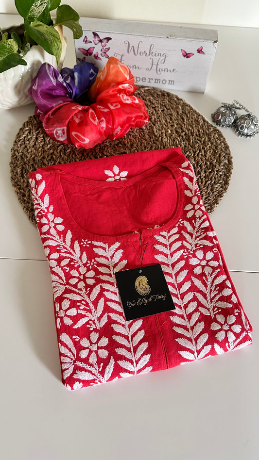 Strawberry - Modal Straight Kurta