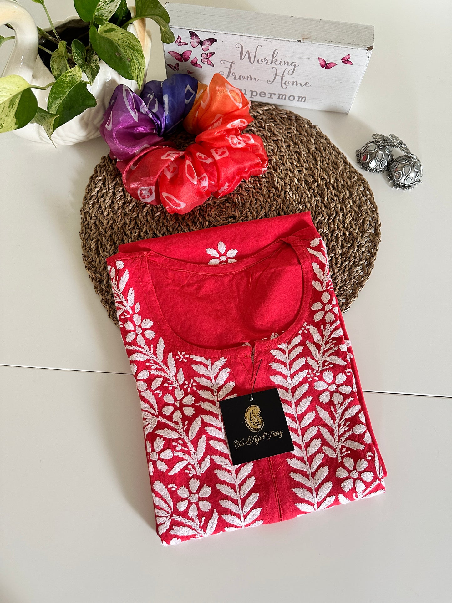 Strawberry - Modal Straight Kurta