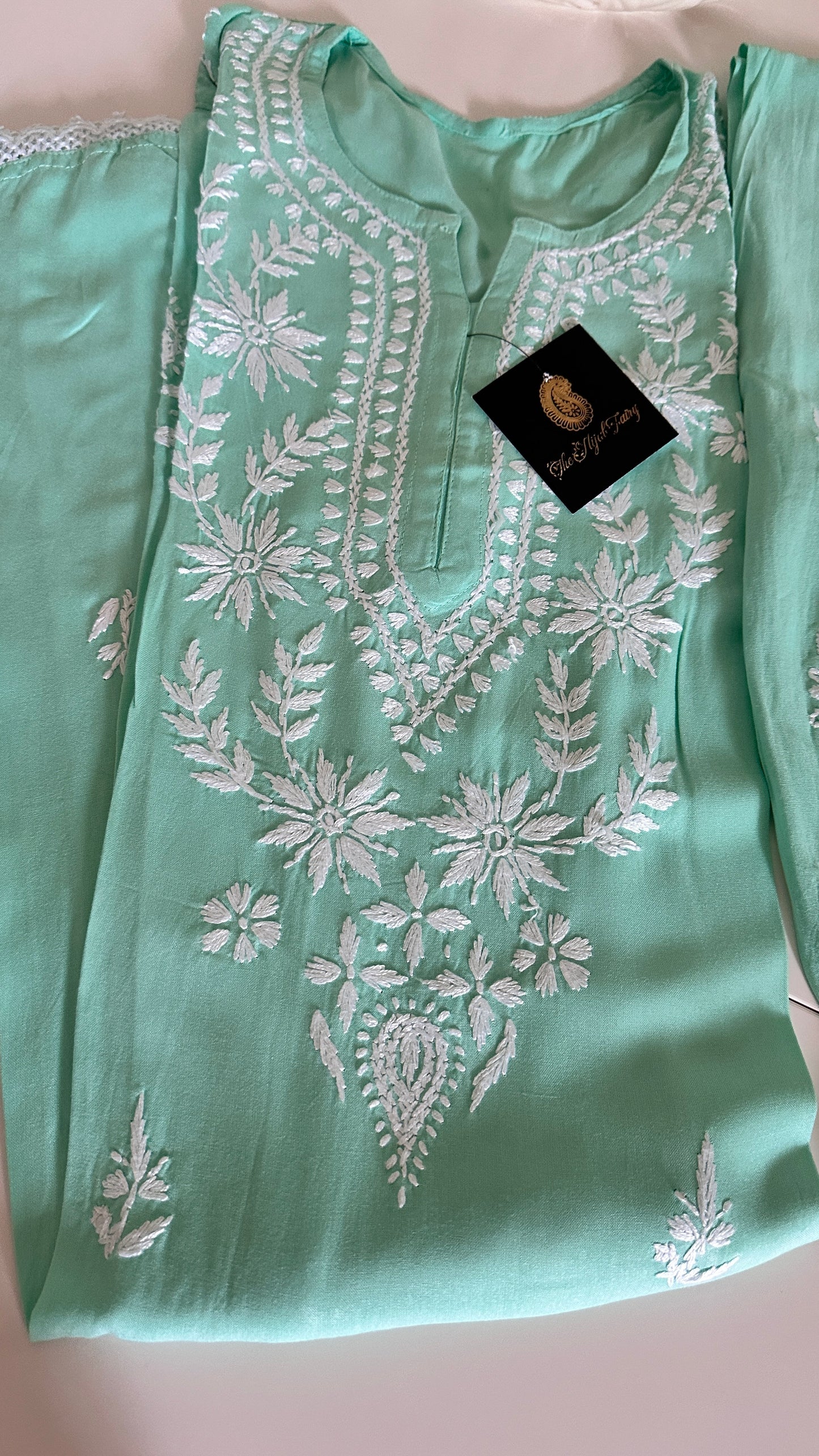 Peppermint Green - Afghani Set