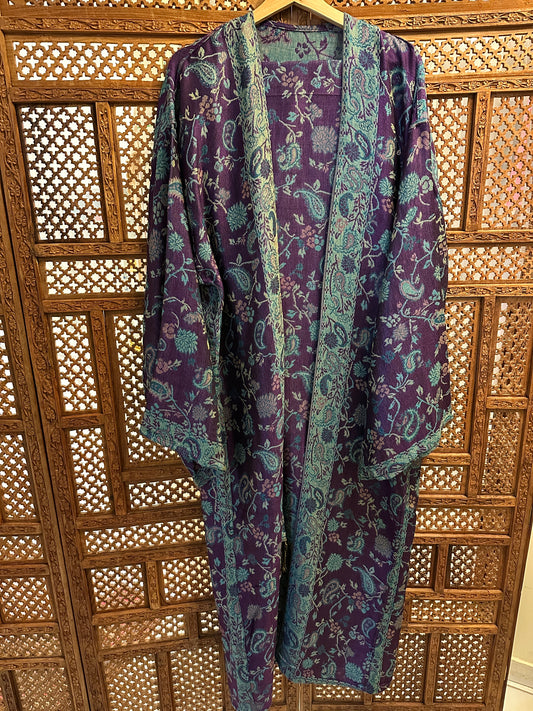 Pashmina Abaya - Purple